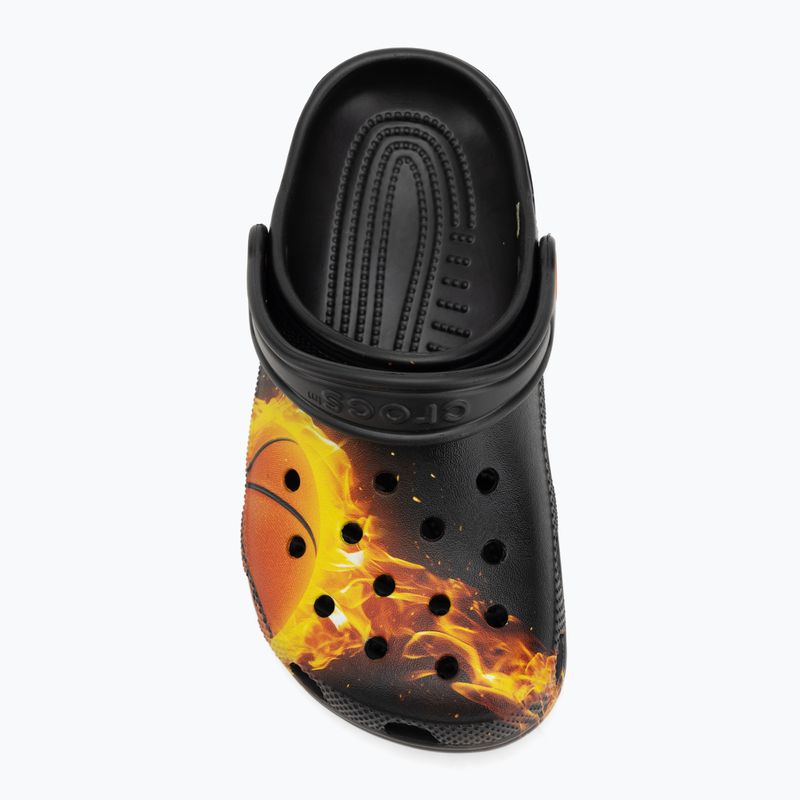 Kinderclogs Crocs Flaming Bball Clog Kids black 6