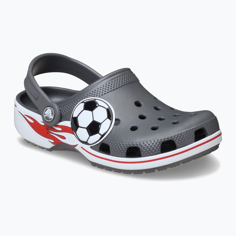 Kinderclogs Crocs Classic Soccer Band Clog Kids slate grey 9