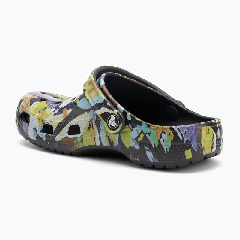 Clogs Crocs Classic Painted Floral black sand 4