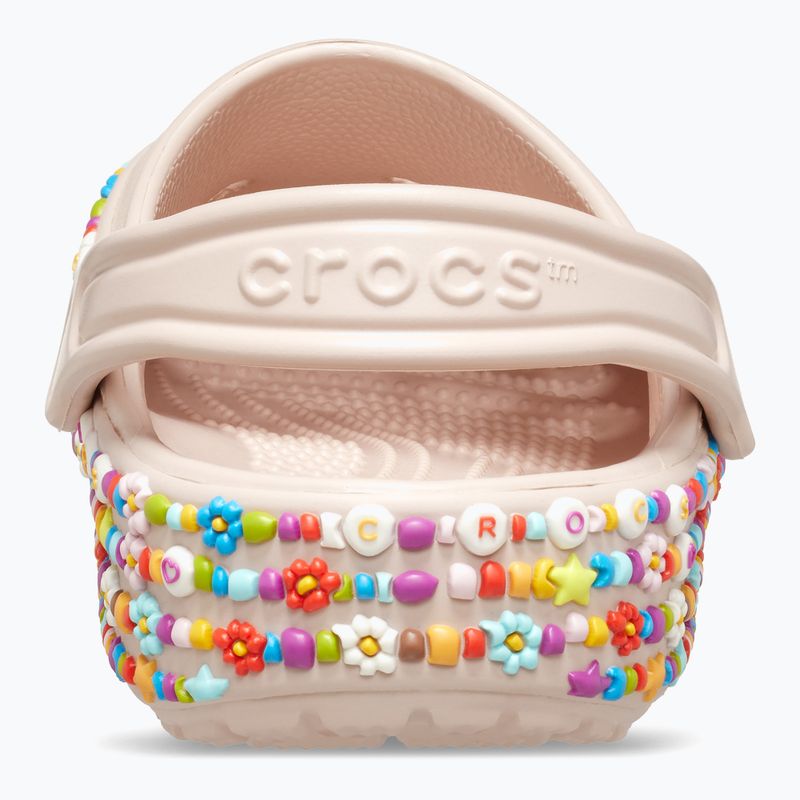 Kinder Clogs Crocs Classic Beaded Band Clog Kids quartz 11