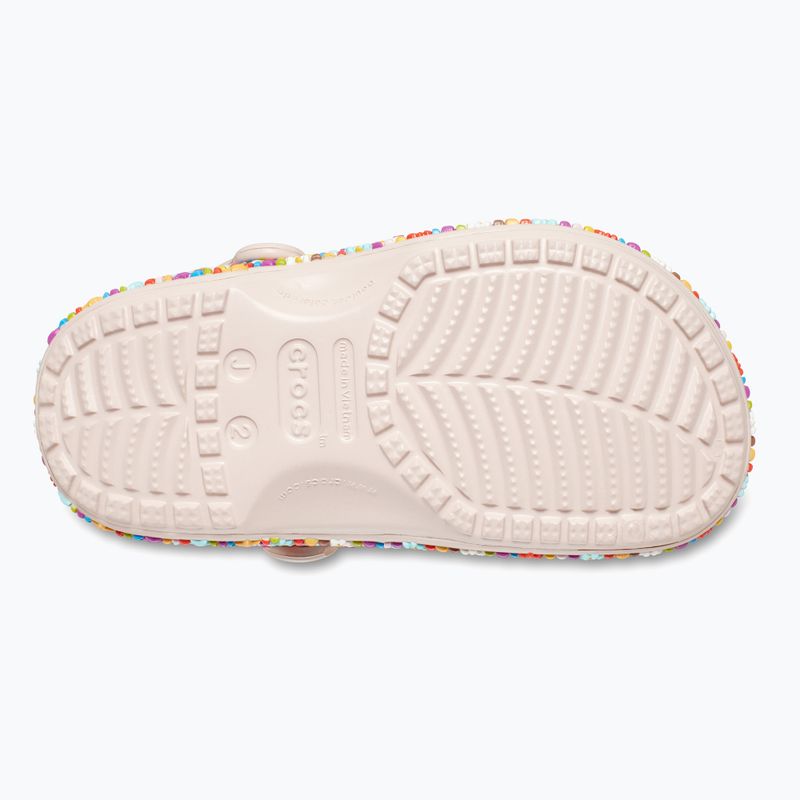 Kinder Clogs Crocs Classic Beaded Band Clog Kids quartz 13