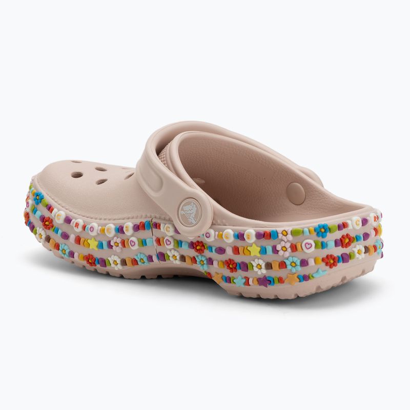 Kinder Clogs Crocs Classic Beaded Band Clog Kids quartz 4