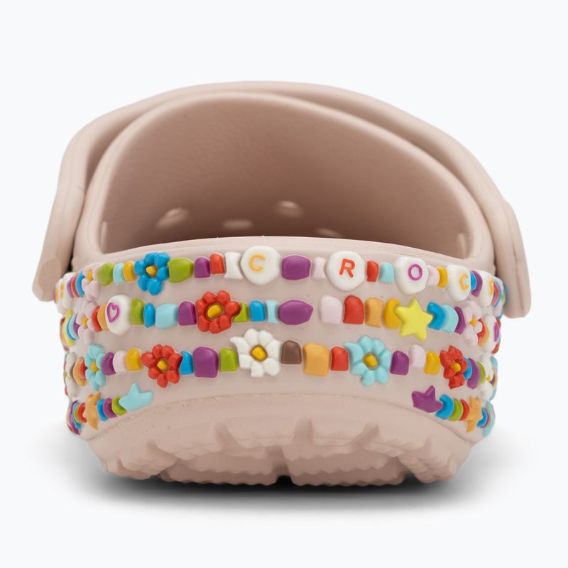 Kinder Clogs Crocs Classic Beaded Band Clog Kids quartz 7