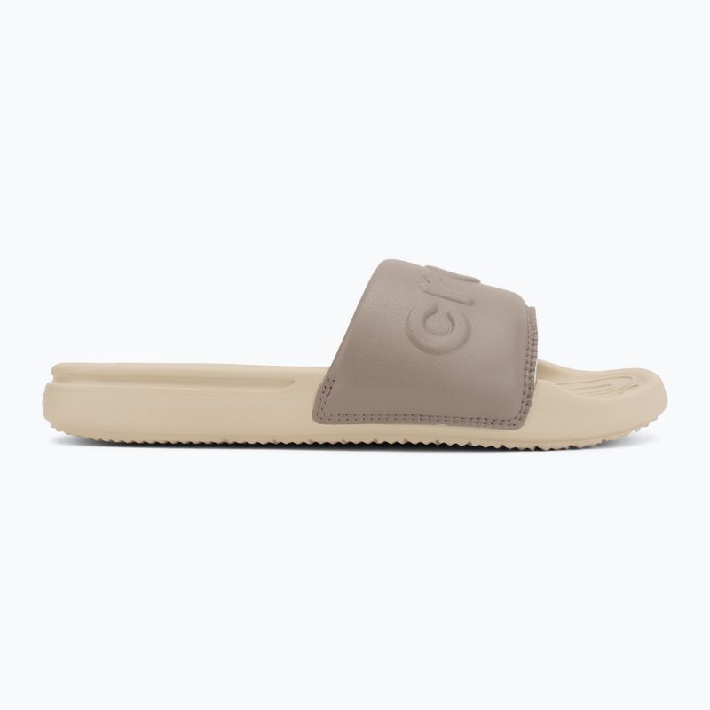 Damen-Pantoletten Crocs All Day bone/taupe 2