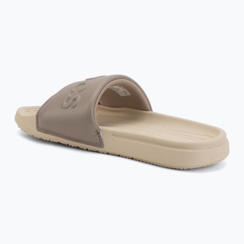 Damen-Pantoletten Crocs All Day bone/taupe 3