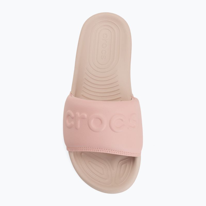 Damenbadelatschen Crocs All Day powder pink 5