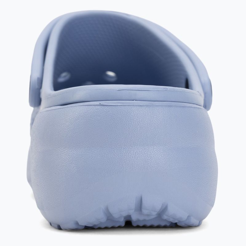 Damen-Pantoletten Crocs Classic Platform Clog blue haze 7