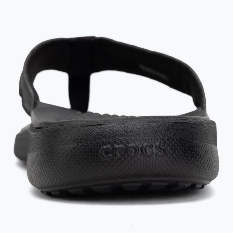 Zehentrenner Crocs Yukon Vista II Leather black/black 6