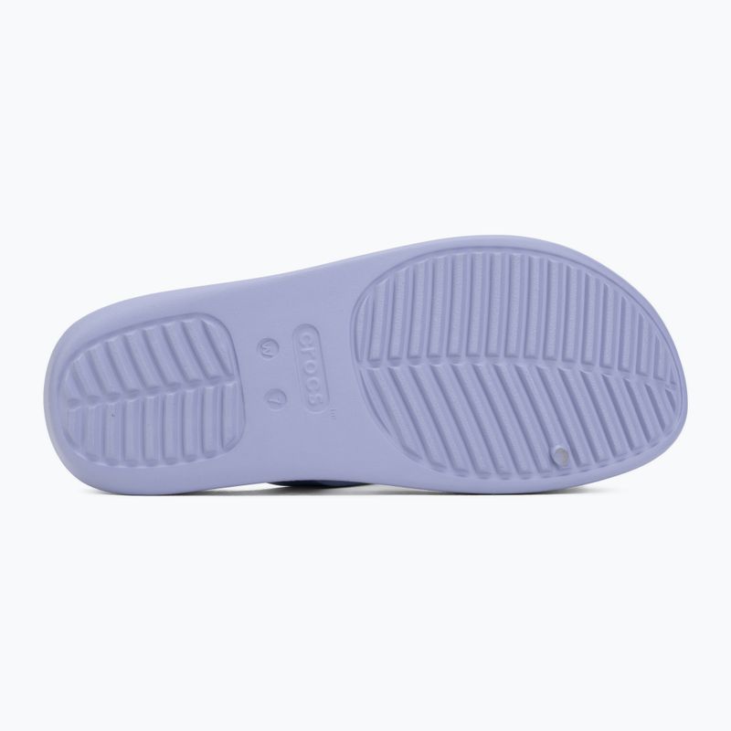 Damen-Pantoletten Crocs Getaway Strappy blue haze 4