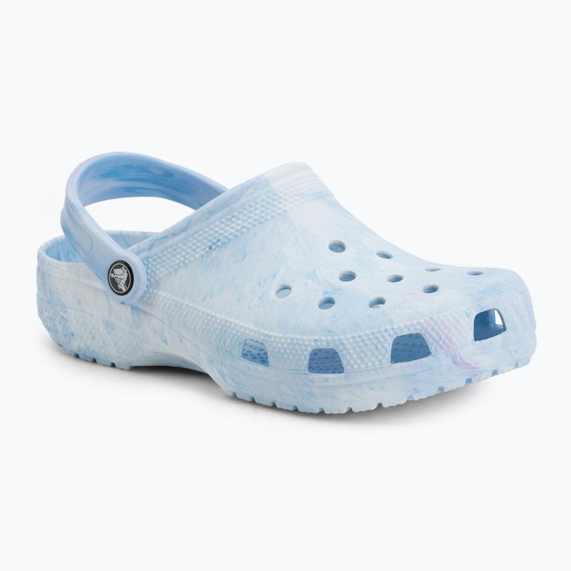 Pantoletten Crocs Classic Watercolor Marbled oxygen swirl 2