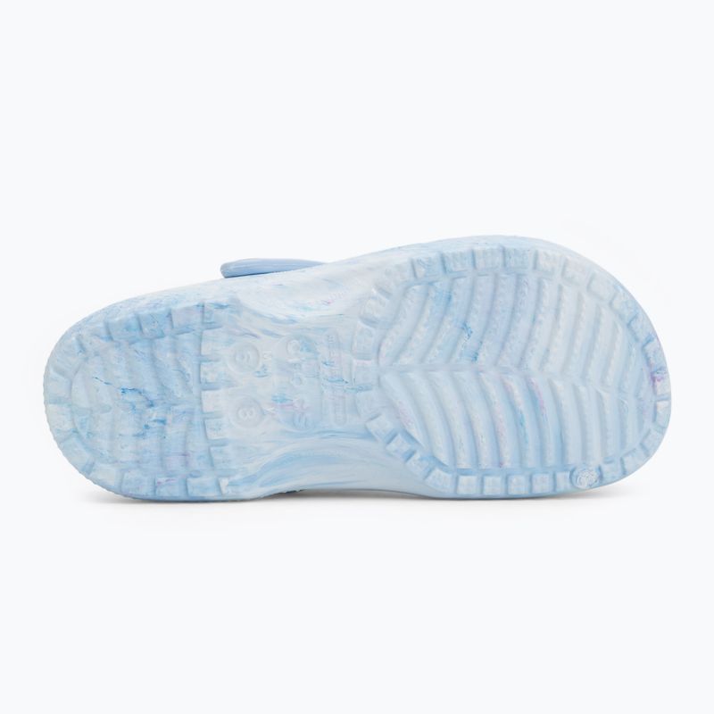 Pantoletten Crocs Classic Watercolor Marbled oxygen swirl 5