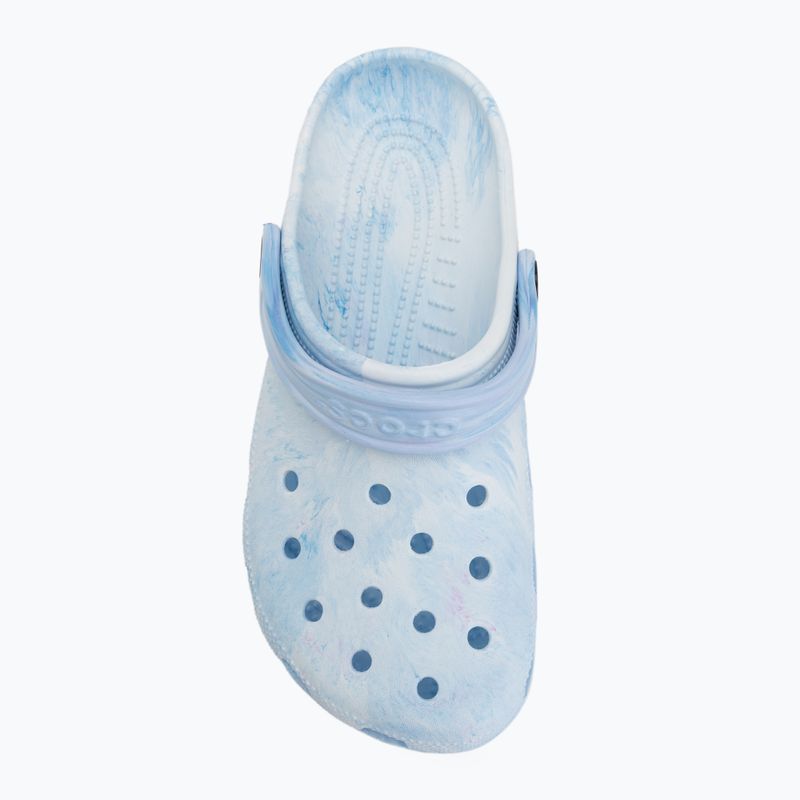Pantoletten Crocs Classic Watercolor Marbled oxygen swirl 6
