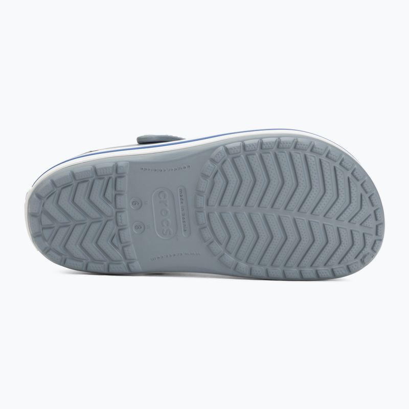 Pantoletten Crocs Crocband concrete 5
