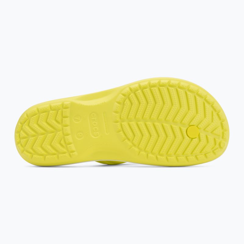 Zehentrenner Crocs Crocband Flip citrus 4