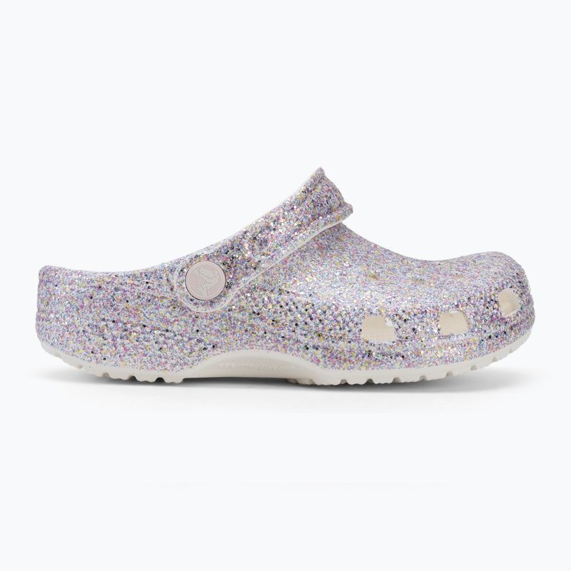 Schlappen Kinder Crocs Classic Fantasy Glitter white 3