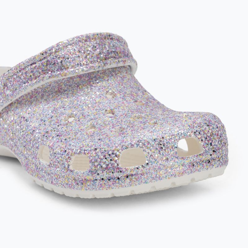 Kinder-Flip-Flops Crocs Classic Fantasy Glitter 8