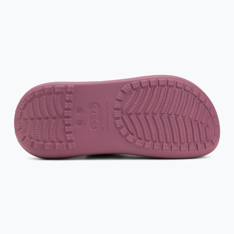 Pantoletten Crocs Classic Crush Clog 5