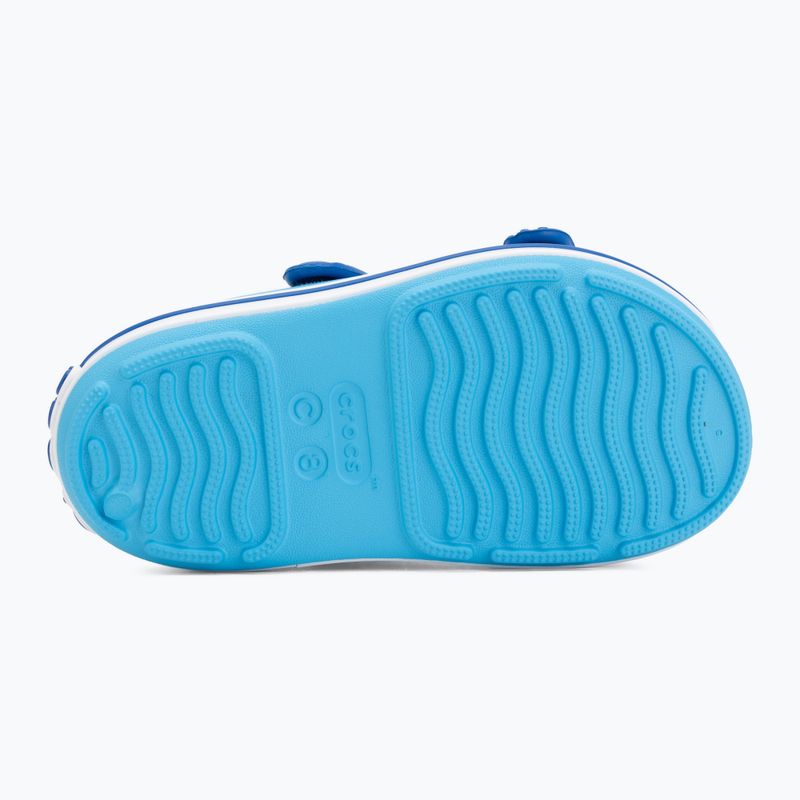 Kindersandalen Crocs Crocband Cruiser Toddler venetian/blue bolt 4