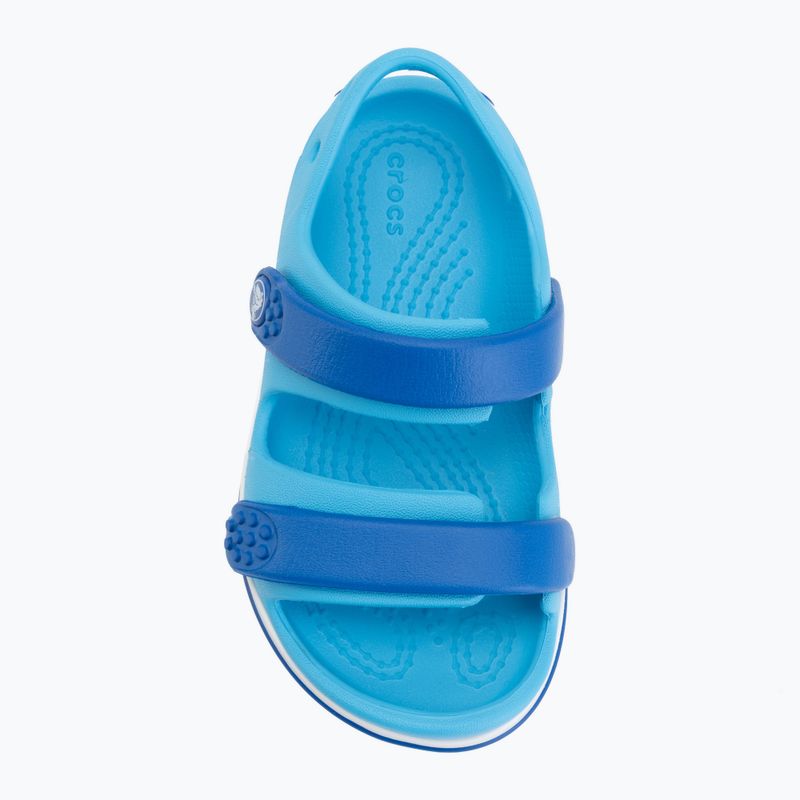Kindersandalen Crocs Crocband Cruiser Toddler venetian/blue bolt 5