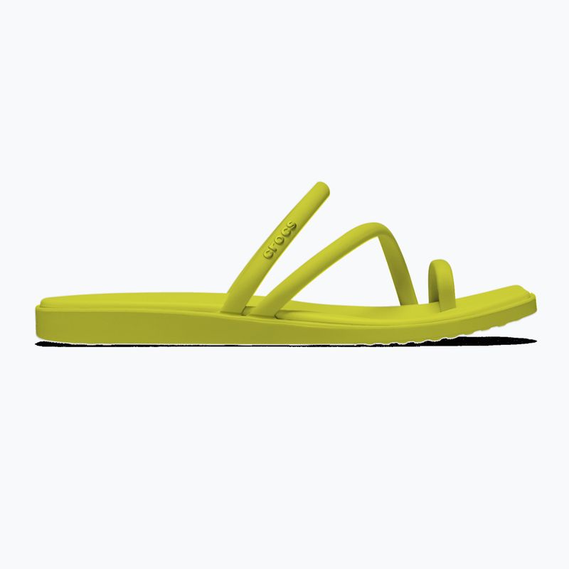 Damen-Pantoletten Crocs Miami Toe Loop Sandal citrus