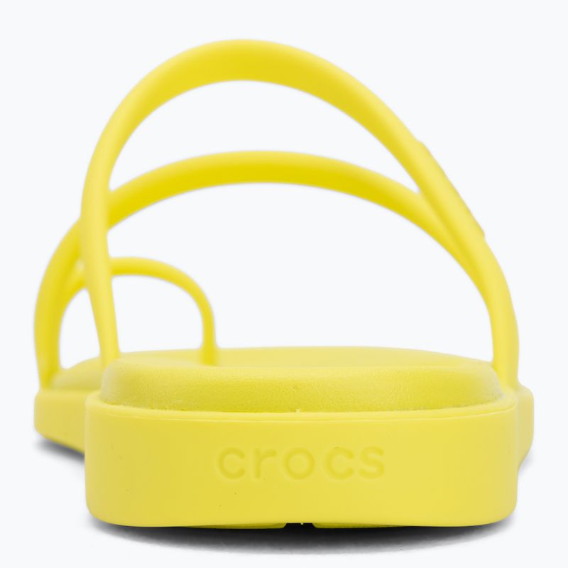 Damen-Pantoletten Crocs Miami Toe Loop Sandal citrus 6