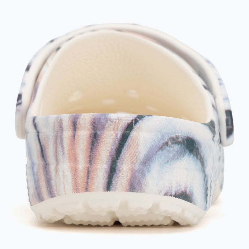 Pantoletten Crocs Classic Tie Dye chalk/multi 7