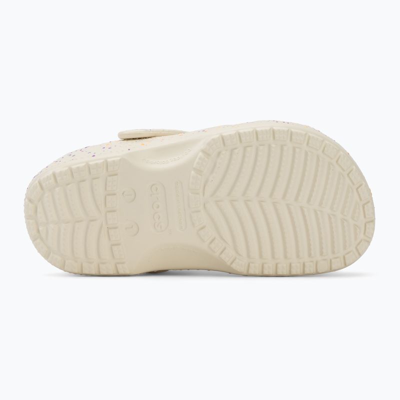 Kinder-Flip-Flops Crocs Classic Glow Paint Splatter summit white/multi 5