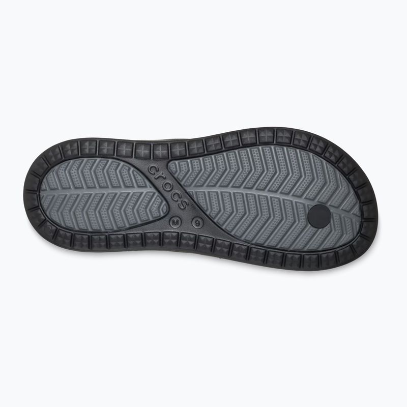 Zehentrenner Crocs Coast Flip black/slate grey 3