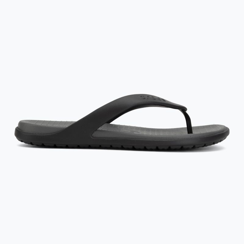 Zehentrenner Crocs Coast Flip black/slate grey 2