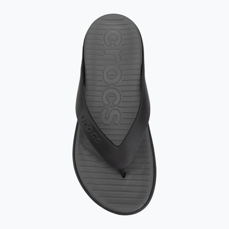 Zehentrenner Crocs Coast Flip black/slate grey 5