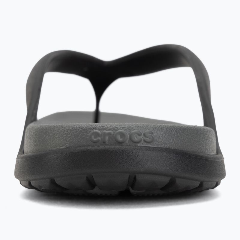 Zehentrenner Crocs Coast Flip black/slate grey 6