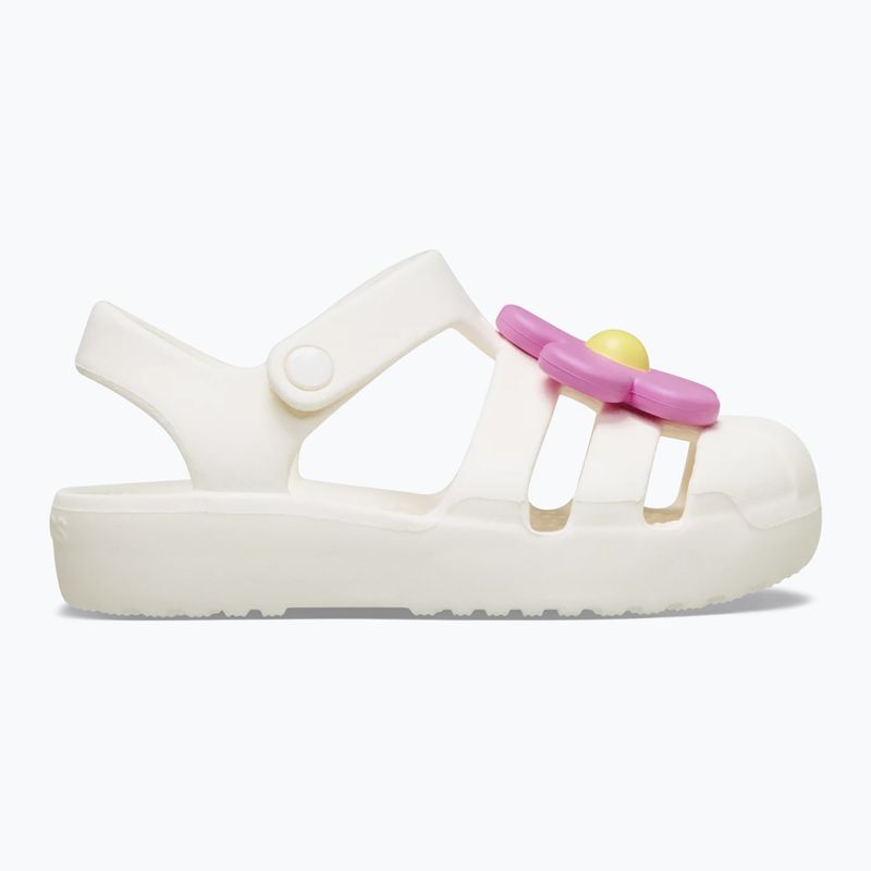 Kindersandalen Crocs Classic Flower chalk 9