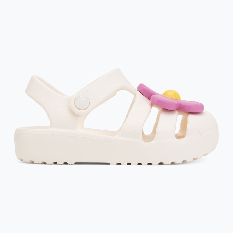 Kindersandalen Crocs Classic Flower chalk 2