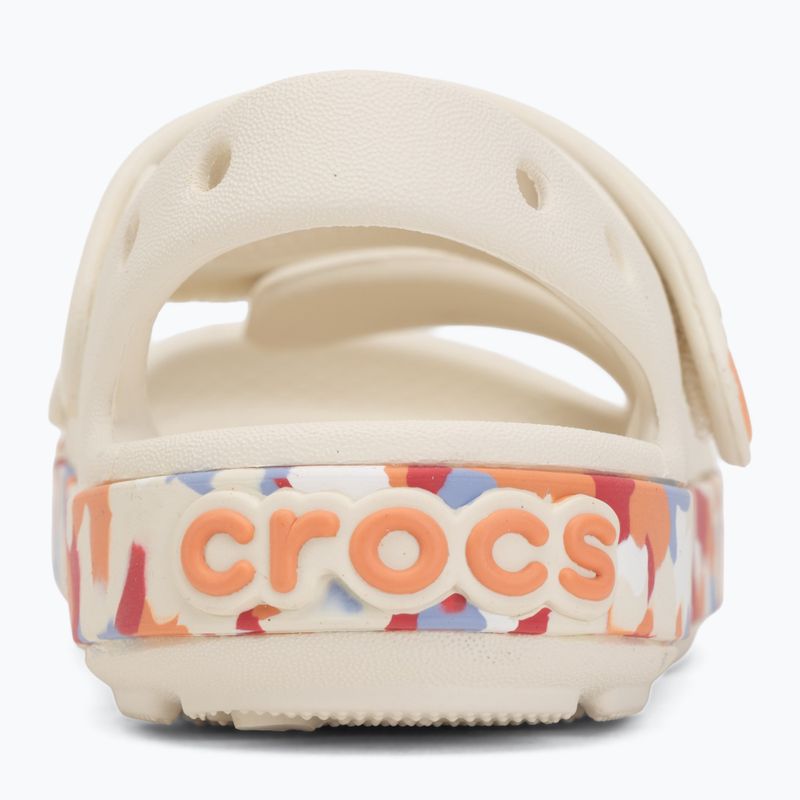 Kindersandalen Crocs Crocband Cruiser Glow Confetti Band summit white/guava 6