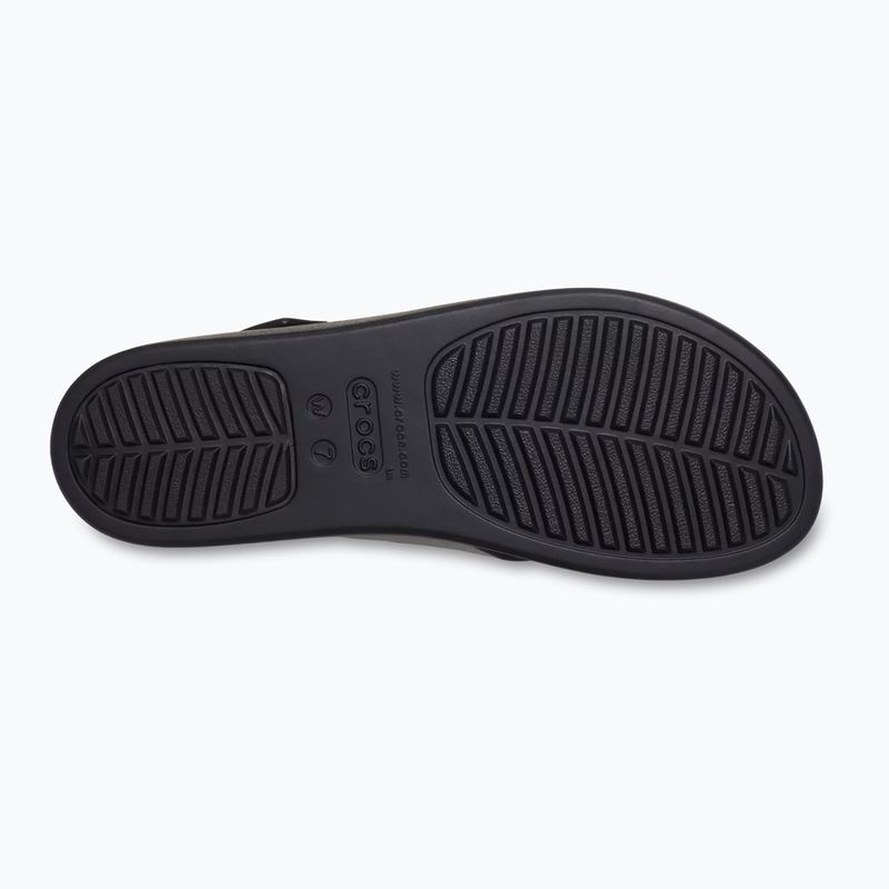 Damen-Sandalen Crocs Broklyn 4U Cross Strap black 4