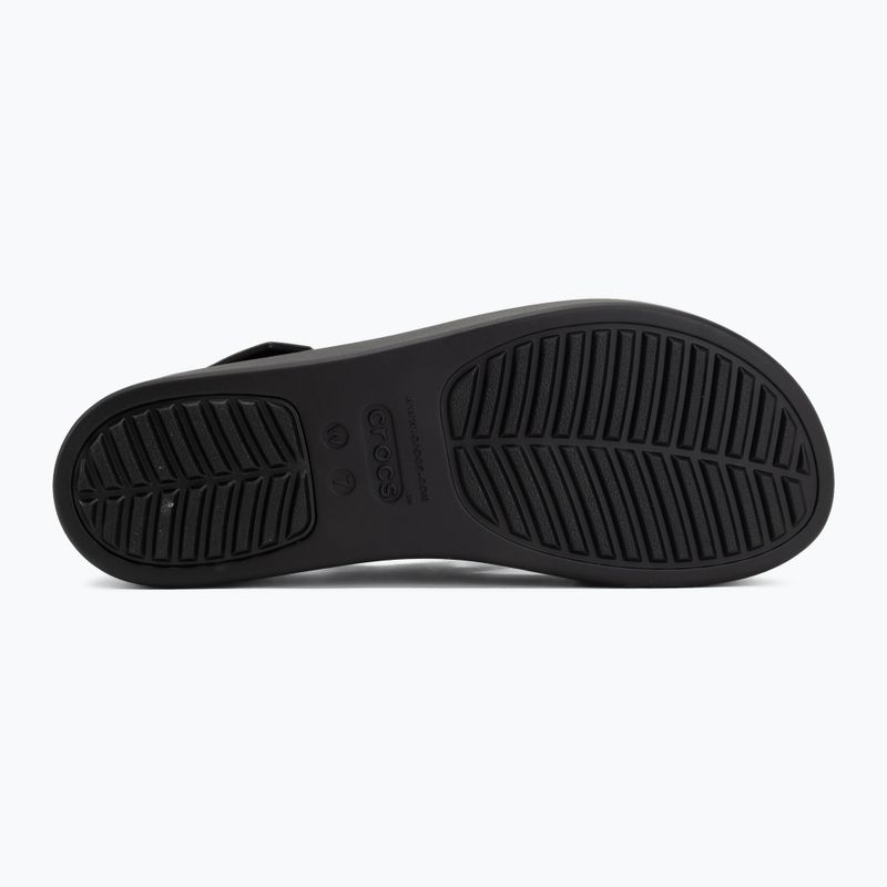 Damen-Sandalen Crocs Broklyn 4U Cross Strap black 4