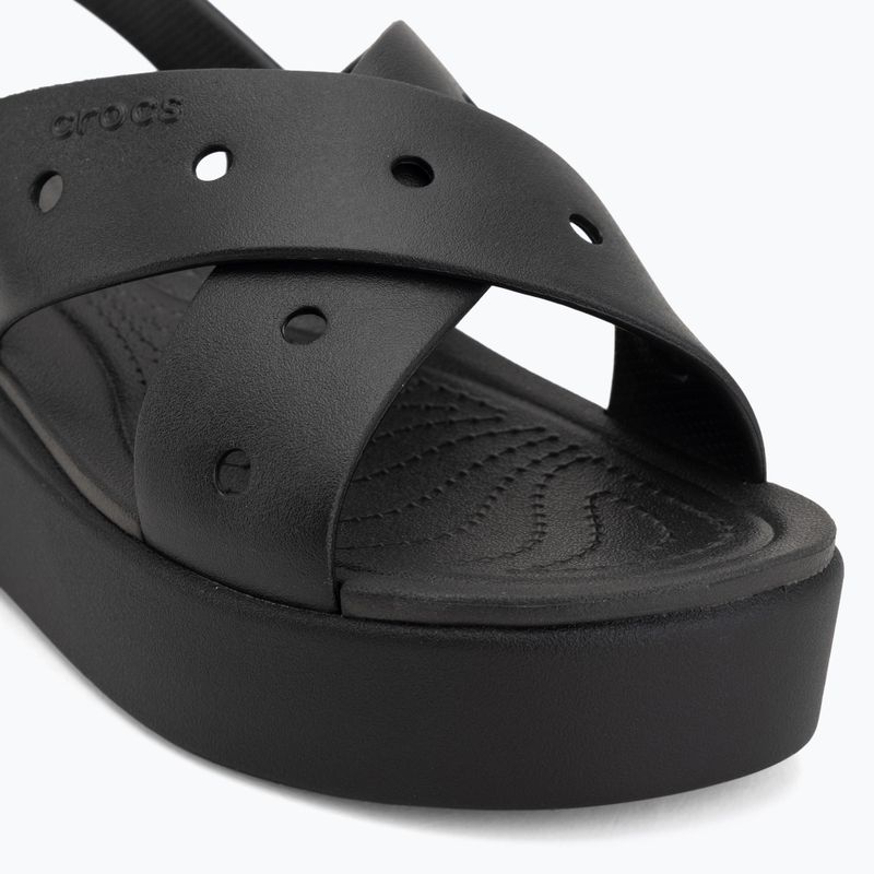 Damen-Sandalen Crocs Broklyn 4U Cross Strap black 7