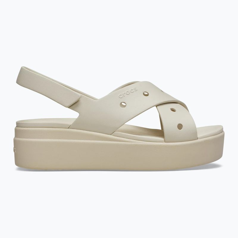 Damen-Sandalen Crocs Broklyn 4U Cross Strap frappe 2