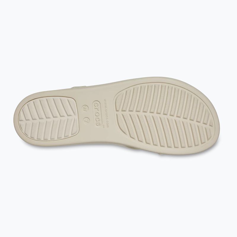 Damen-Sandalen Crocs Broklyn 4U Cross Strap frappe 4