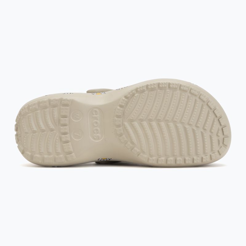 Damen-Pantoletten Crocs Classic Platform Floral 5