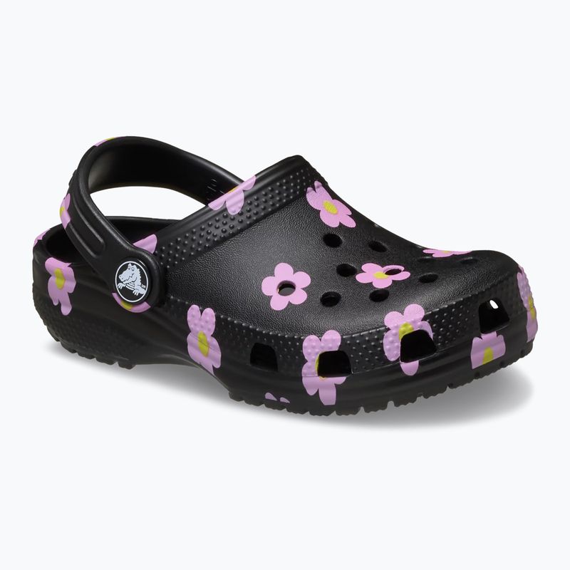 Kinder-Flip-Flops Crocs Classic Flower 9