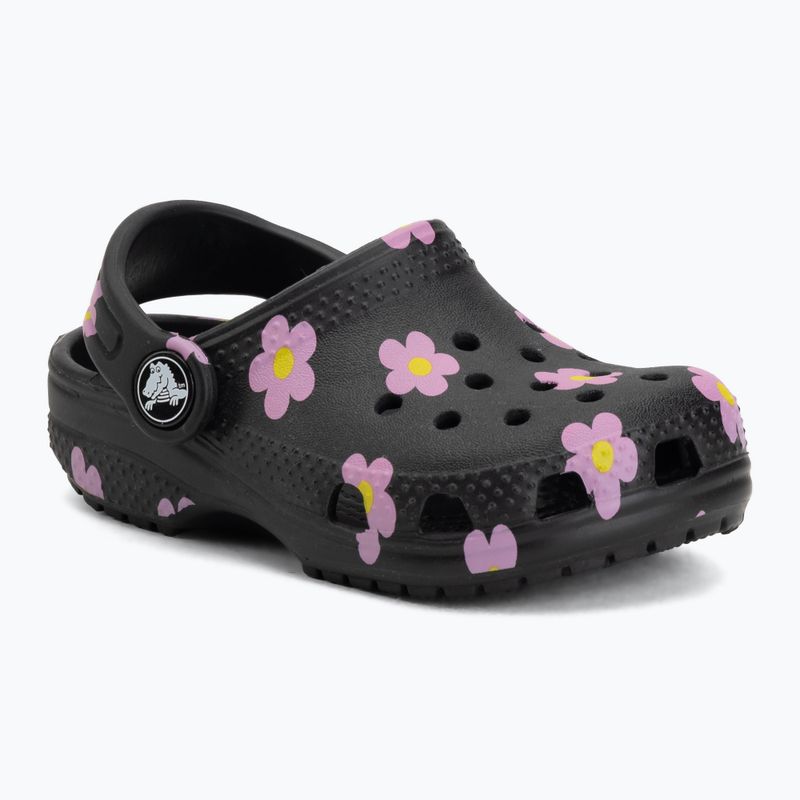 Kinder-Flip-Flops Crocs Classic Flower 2