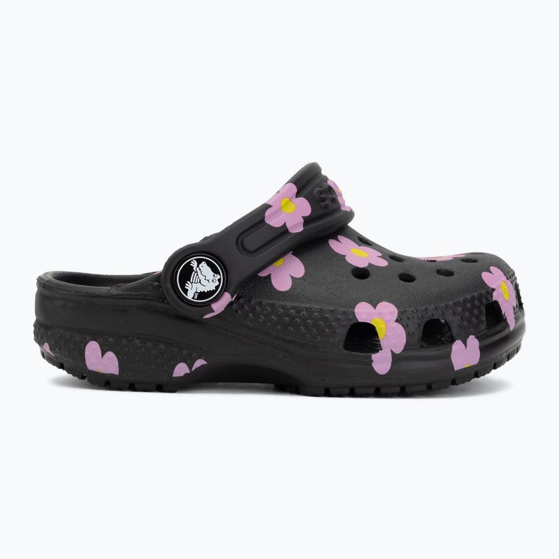 Kinder-Flip-Flops Crocs Classic Flower 3