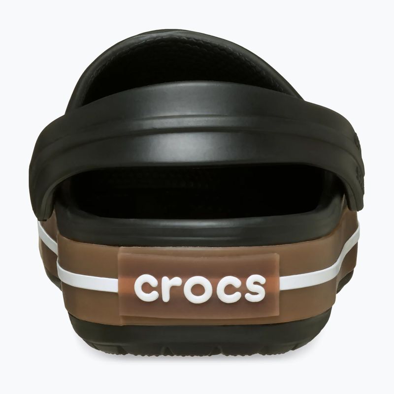 Badelatschen Crocs Crocband Gum black 3