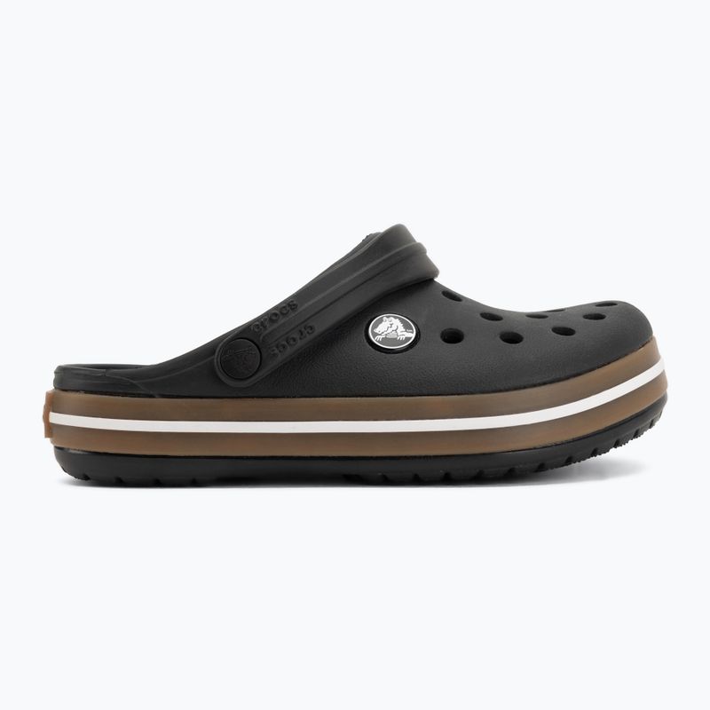 Kinder-Badelatschen Crocs Crocband Gum black 3