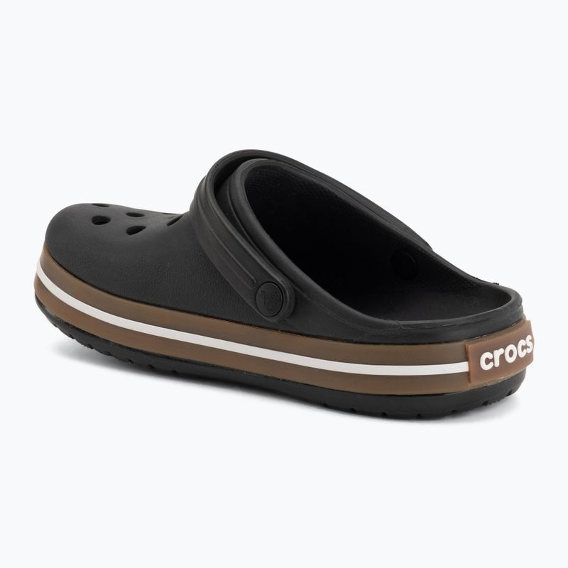 Kinder-Badelatschen Crocs Crocband Gum black 4