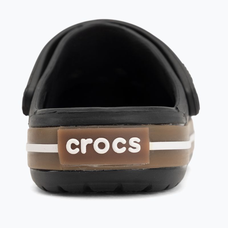 Kinder-Badelatschen Crocs Crocband Gum black 7