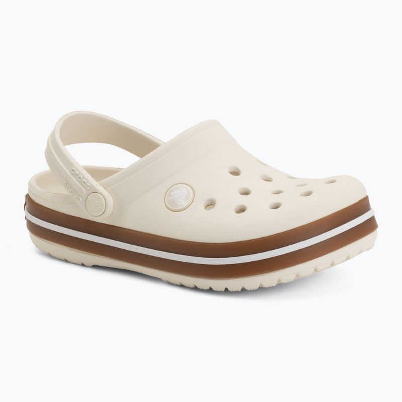 Kinder-Badelatschen Crocs Crocband Gum summit white 2