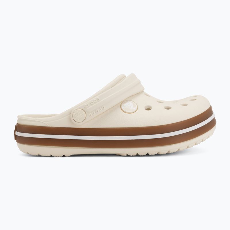 Kinder-Badelatschen Crocs Crocband Gum summit white 3