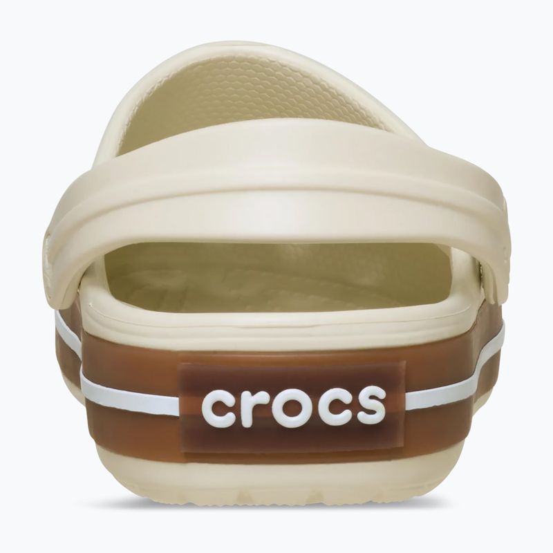 Kinder-Badelatschen Crocs Crocband Gum summit white 3